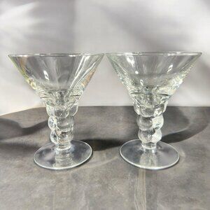 Oiva Toikka Vintage Mukura‎ Paratiisi Glasses Arabia Iittala Finland Cups Set 2